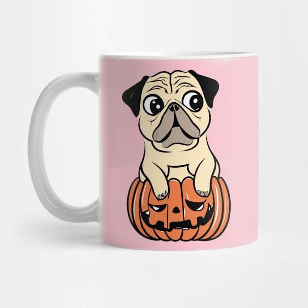 Pumpkin Pug by Cheeky BB